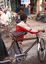 Day 3 – Images from Rickshaw 5: You carry. Varanasi, India(#1416), Sat 17 November 2007
