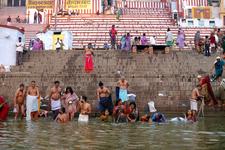 Day 4 – Bath at Ganges I. Varanasi, India(#1426), Tue 27 November 2007